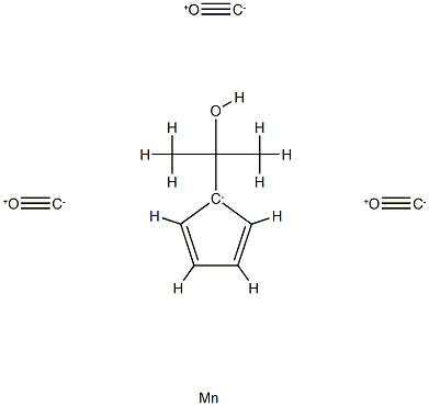 HYDROXYISOPROPYLCYCLOPENTADIENYLMANGANE& Struktur