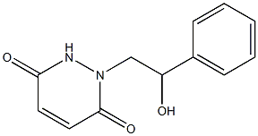 6-Hydroxy-2-(β-hydroxyphenethyl)pyridazin-3(2H)-one Struktur