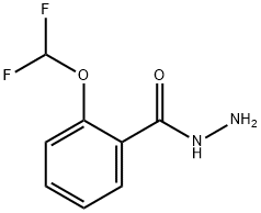 2-(difluoromethoxy)benzohydrazide Struktur