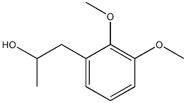 2,3-Dimethoxy-α-methylphenethyl alcohol Struktur