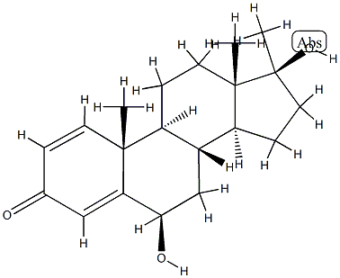 (6S,17S)-10,13,17-trimethyl-6,17-bis(trimethylsilyloxy)-7,8,9,11,12,14,15,16-octahydro-6H-cyclopenta[a]phenanthren-3-one Struktur