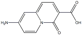 4H-Quinolizine-3-carboxylicacid,8-amino-4-oxo-(9CI) Struktur