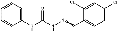 2,4-dichlorobenzaldehyde N-phenylsemicarbazone Struktur