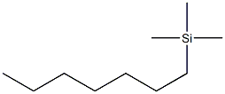 heptyltrimethylsilane Struktur