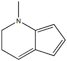 1H-Cyclopenta[b]pyridine,2,3-dihydro-1-methyl-(9CI) Struktur