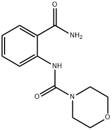 4-Morpholinecarboxamide,N-[2-(aminocarbonyl)phenyl]-(9CI) Struktur