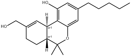 (+/-)-11-HYDROXY-DELTA9-THC Struktur