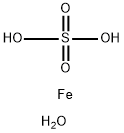 Iron sesquisulfate Struktur