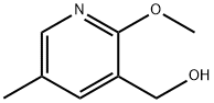 3-Pyridinemethanol,2-methoxy-5-methyl-(9CI) Struktur