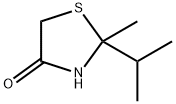 4-Thiazolidinone,2-methyl-2-(1-methylethyl)-(9CI) Struktur