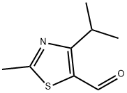 5-Thiazolecarboxaldehyde,2-methyl-4-(1-methylethyl)-(9CI) Struktur