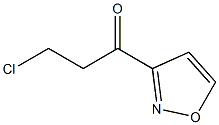 1-Propanone,3-chloro-1-(3-isoxazolyl)-(9CI) Struktur