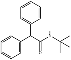 N-tert-Butyl-2,2-diphenylacetamide Struktur