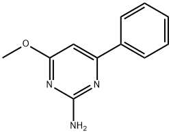 4-methoxy-6-phenylpyrimidin-2-amine Struktur