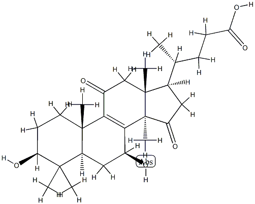 lucidenic acid N Struktur