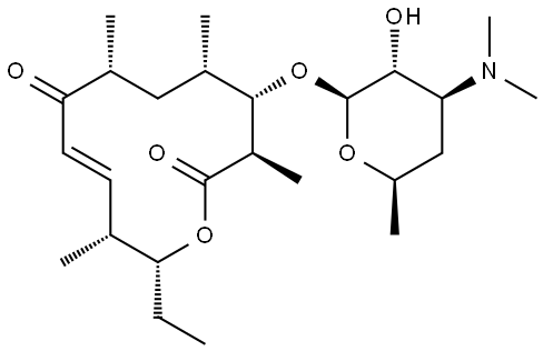 10-Deoxymethymycin Struktur