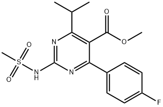 5-Methyl ForMate De(3,5-dihydroxyhept-6-enoate) Rosuvastatin Struktur