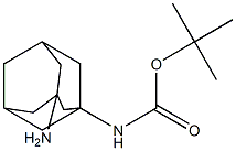 Carbamic acid, (3-aminotricyclo[3.3.1.13,7]dec-1-yl)-, 1,1-dimethylethyl ester (9CI) Struktur