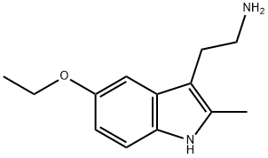 1H-Indole-3-ethanamine,5-ethoxy-2-methyl-(9CI) Struktur