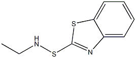 2-Benzothiazolesulfenamide,N-ethyl-(9CI) Struktur