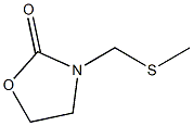 2-Oxazolidinone,3-[(methylthio)methyl]-(9CI) Struktur