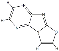 Oxazolo[3,2:1,2]imidazo[4,5-b]pyrazine (9CI) Struktur