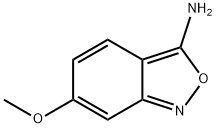 2,1-Benzisoxazol-3-amine,6-methoxy-(9CI) Struktur