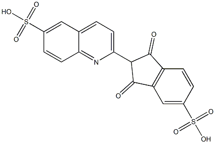 ACID YELLOW 3 Struktur