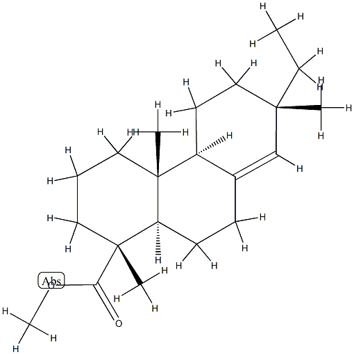 Methyl 15,16-dihydrosandaracopimarate Struktur