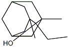 Tricyclo[3.3.1.13,7]decan-2-ol, 2-ethyl-1,3-dimethyl- (9CI) Struktur