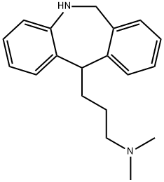 6,11-Dihydro-N,N-dimethyl-5H-dibenz[b,e]azepine-11-(1-propanamine) Struktur