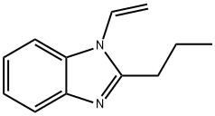 1H-Benzimidazole,1-ethenyl-2-propyl-(9CI) Struktur