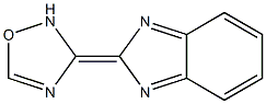 1H-Benzimidazole,2-(1,2,4-oxadiazol-3-yl)-(9CI) Struktur