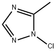 1H-1,2,4-Triazole,1-chloro-5-methyl-(9CI) Struktur