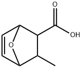 7-Oxabicyclo[2.2.1]hept-5-ene-2-carboxylicacid,3-methyl-(9CI) Struktur