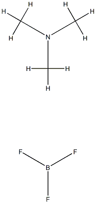 trimethylaminetrifluoroborane Struktur