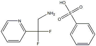 2-PyridineethanaMine, b,b-difluoro-, benzenesulfonate (1:1)