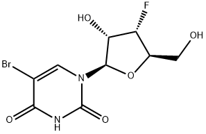 5-BroMo-3'-deoxy-3'-fluorouridine Struktur