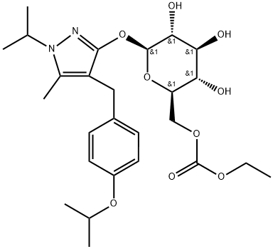 ReMogliflozin etabonate Struktur