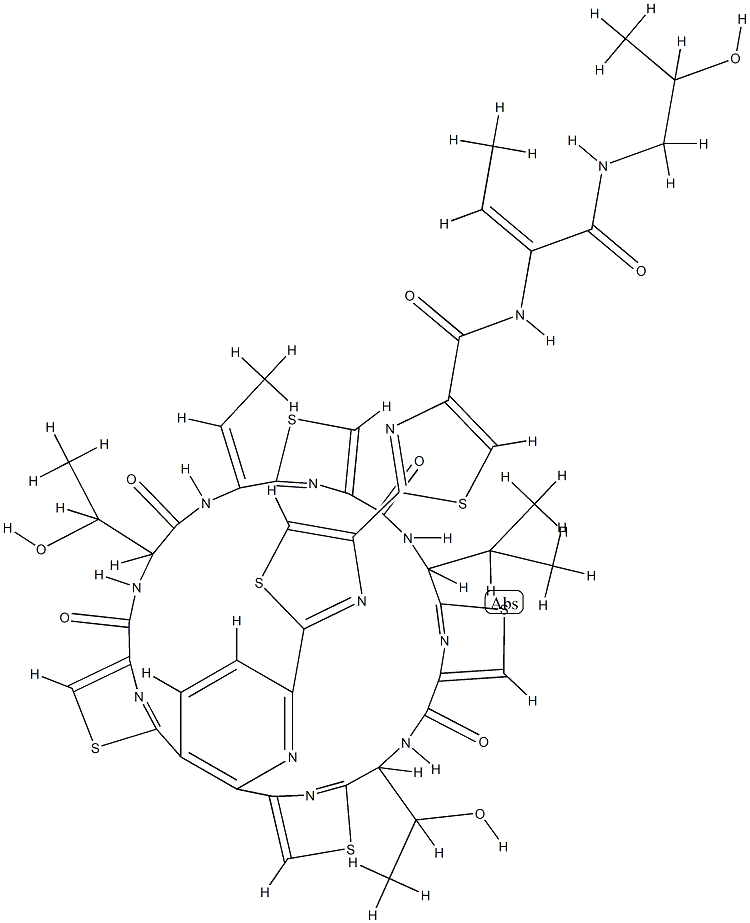 Dapiclermin Struktur