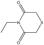 3,5-Thiomorpholinedione,4-ethyl-(9CI) Struktur