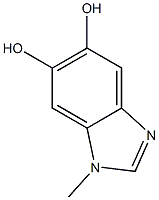 1H-Benzimidazole-5,6-diol,1-methyl-(9CI) Structure