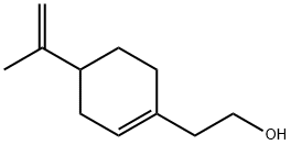 1-β-Hydroxyethyl-4-isopropenyl-1-cyclohexene Struktur