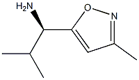 5-Isoxazolemethanamine,3-methyl--alpha--(1-methylethyl)-,(-alpha-R)-(9CI) Struktur