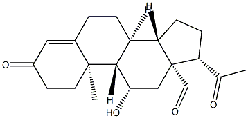 21-deoxyaldosterone Struktur