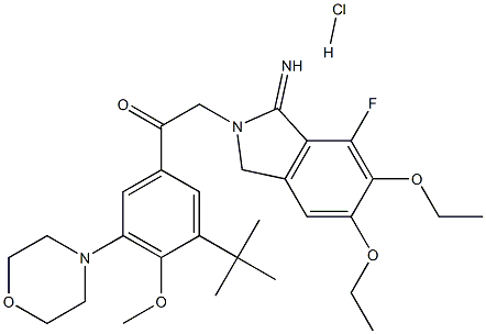 E 5555 (Hydrochloride) Struktur