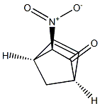 Bicyclo[2.2.1]hept-5-en-2-one, 3-nitro-, (1R,3R,4S)-rel- (9CI) Struktur