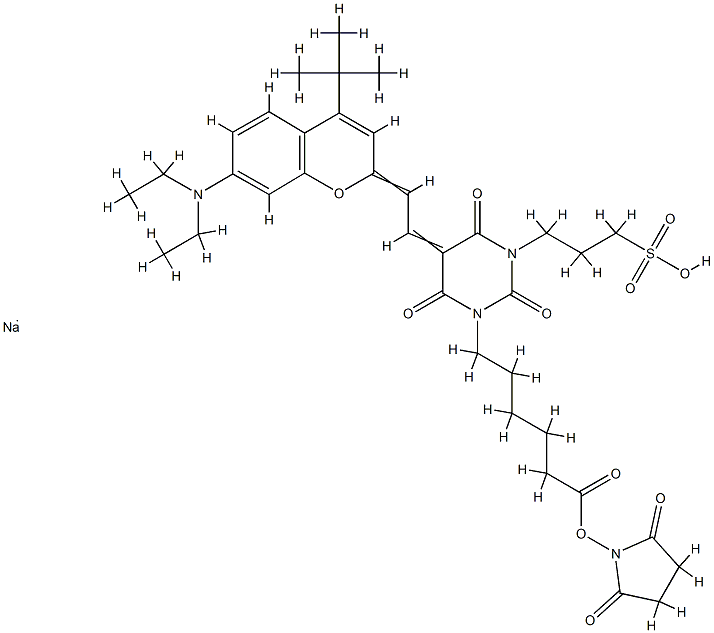 FLUORESCENCE RED 610 REACTIVE* Struktur