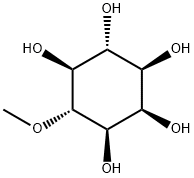 6α-Methoxycyclohexane-1β,2β,3β,4α,5β-pentol Struktur