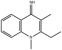 4(1H)-Quinolinimine,2-ethyl-1,3-dimethyl-(9CI) Struktur